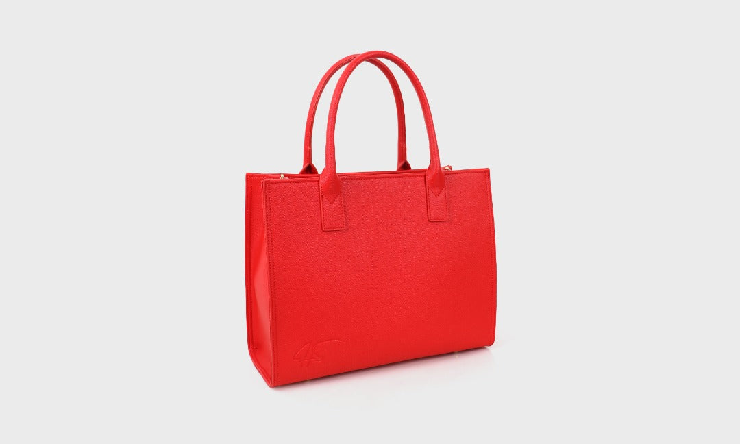 Fire Red Tote